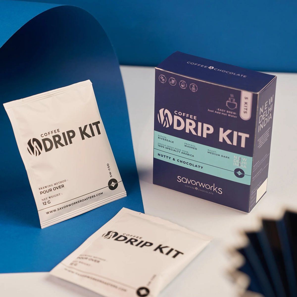 BSE39- Savorworks Coffee Drip Kit Nutty & Chocolaty