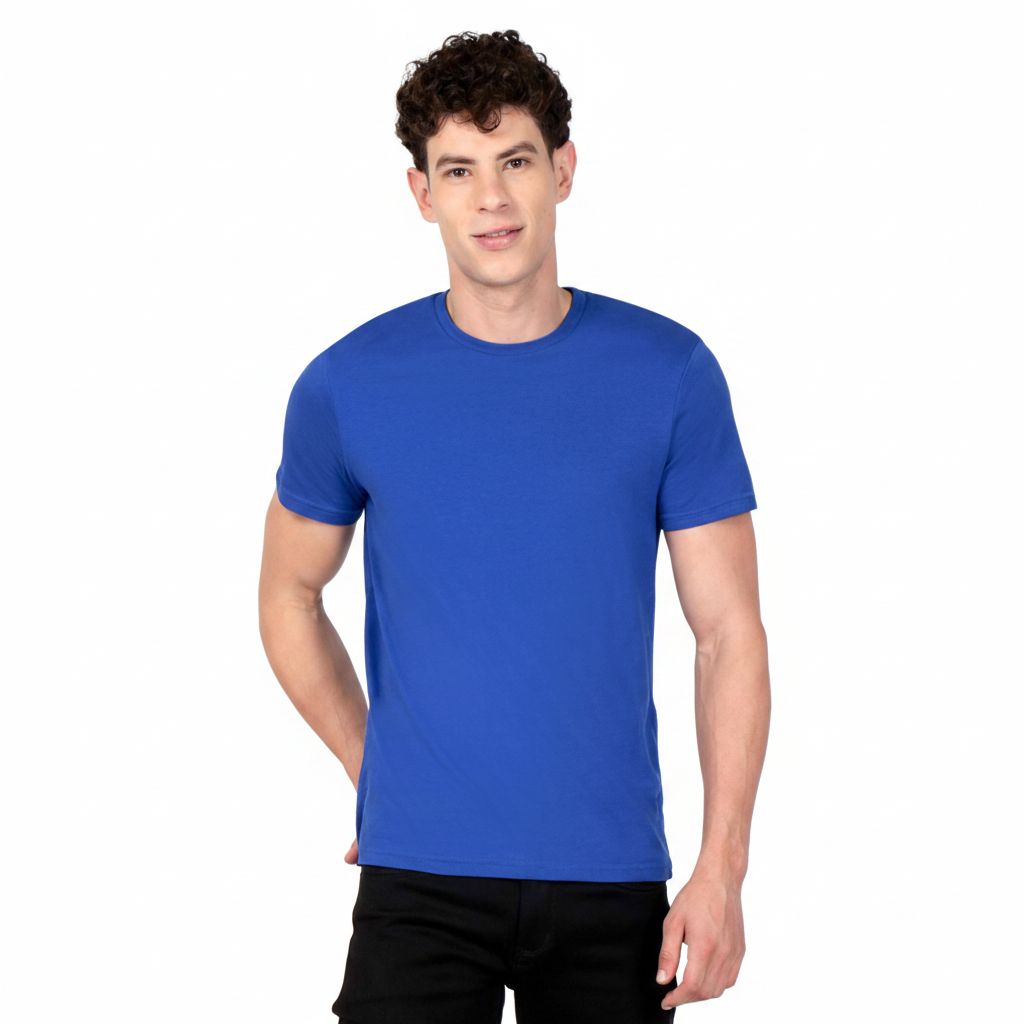 BST42- Benetton Round Neck T-Shirt