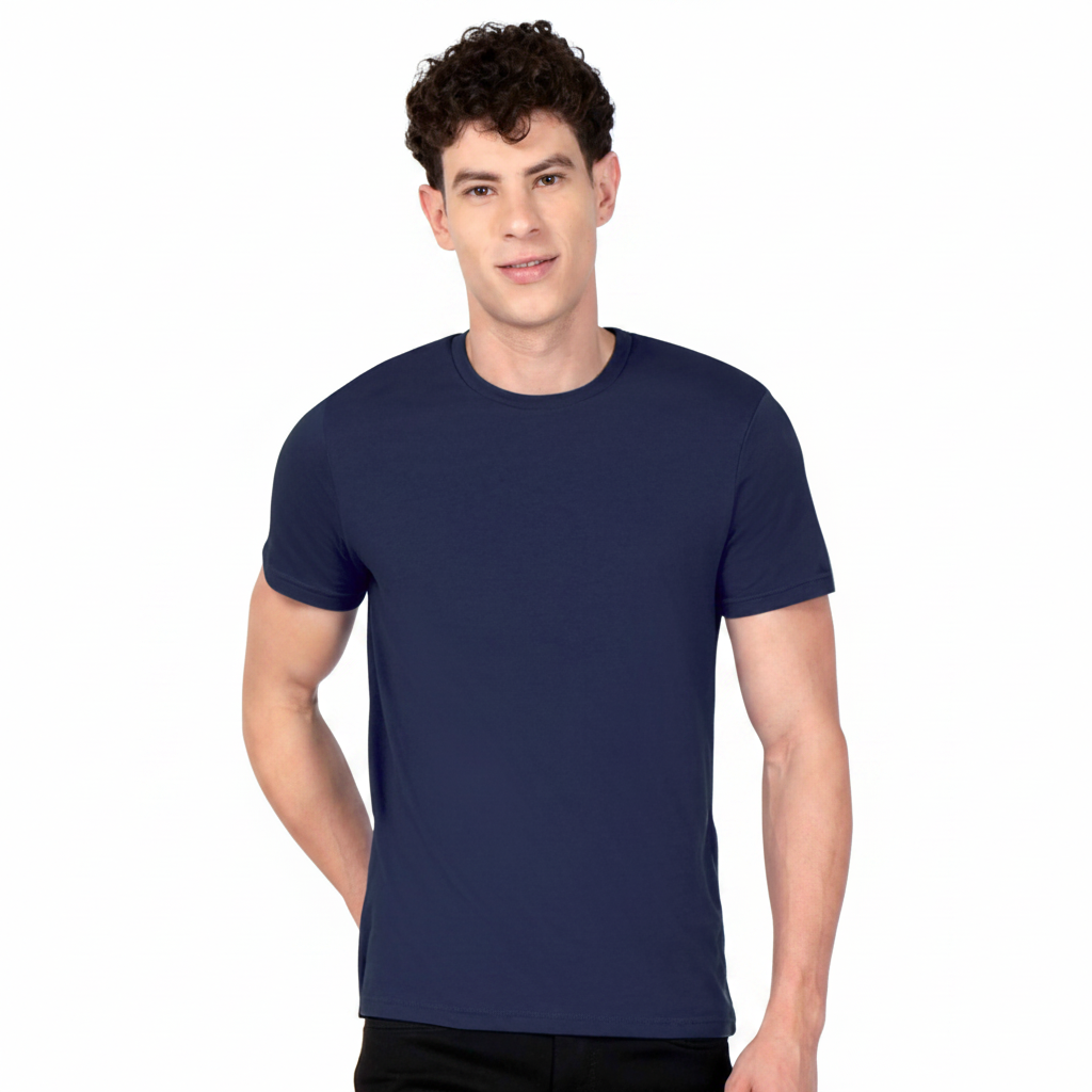 BST42- Benetton Round Neck T-Shirt