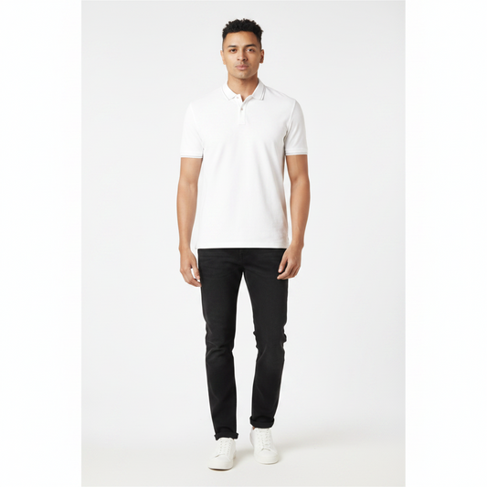 BST57- Allen Solly Tipping Polo T-Shirt