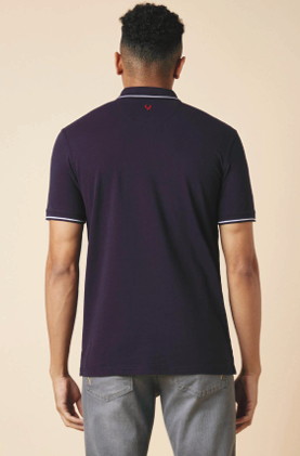 BST57- Allen Solly Tipping Polo T-Shirt