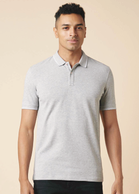 BST57- Allen Solly Tipping Polo T-Shirt