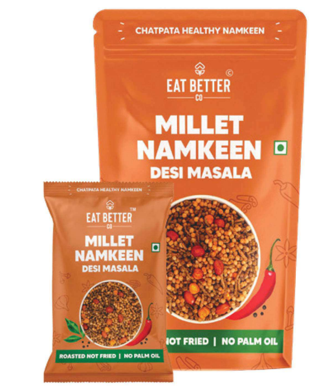 Eat Better Desi Masala Millet Namkeen