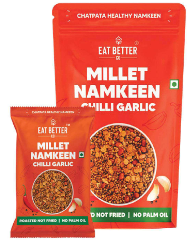 BSE10- Eat Better Millet Namkeen Chilli
