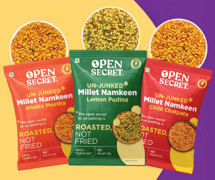 BSE19- Open Secret Un-Junked Millet Namkeen