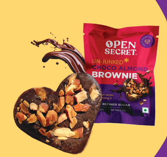BSE20- Open Secret Un-junked Choco Almond Brownie
