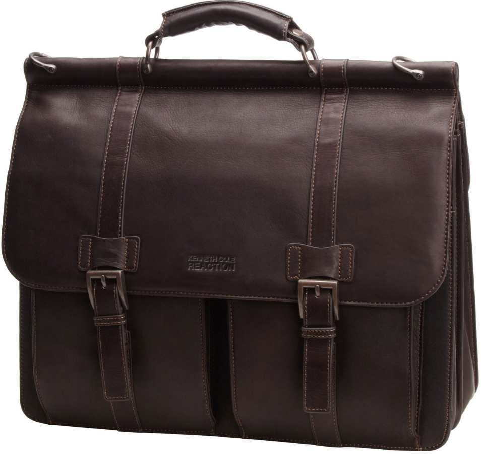 BSB160- Kenneth Cole Reaction Leather Laptop Bag