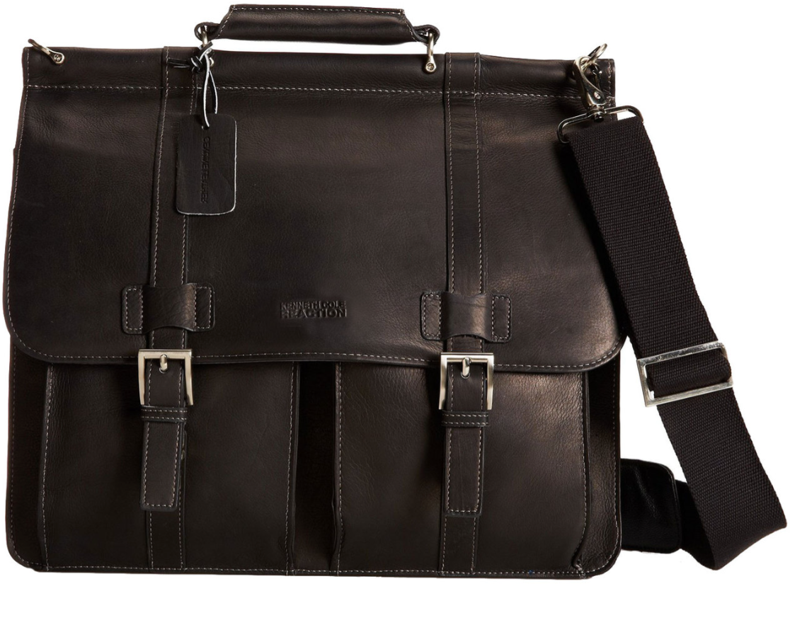 BSB160- Kenneth Cole Reaction Leather Laptop Bag
