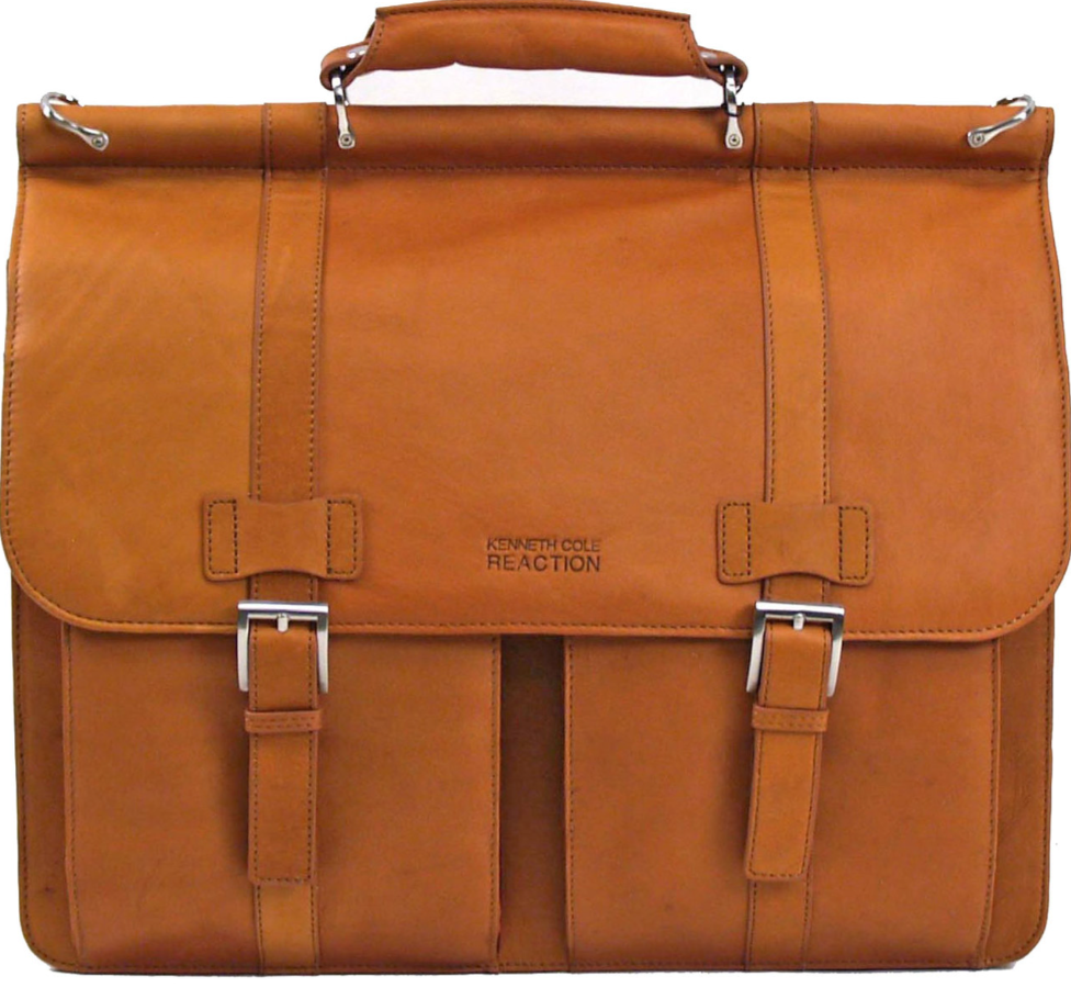 BSB160- Kenneth Cole Reaction Leather Laptop Bag