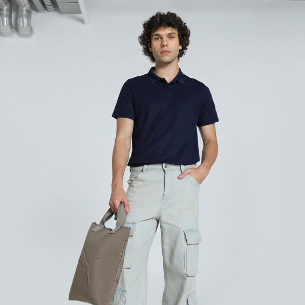 BST33- Puma Plain Polo T-Shirt