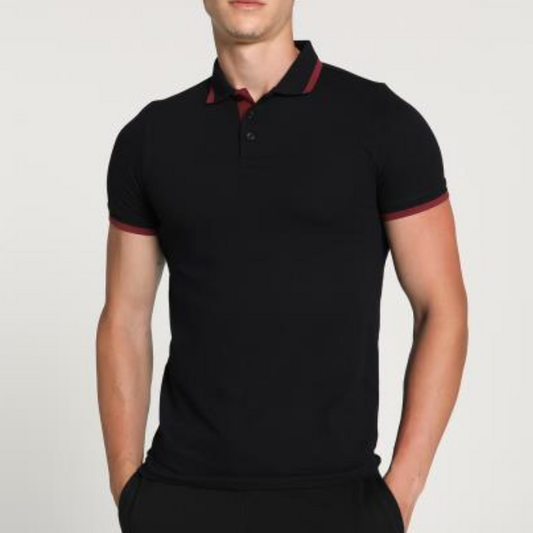 BST35- Puma Men's ESS Pique Tipping Polo T-Shirt