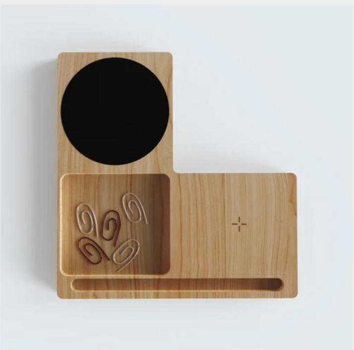 ED154- Wangari Willow 3.0 Wireless Charger, Cup Warmer & Phone Stand