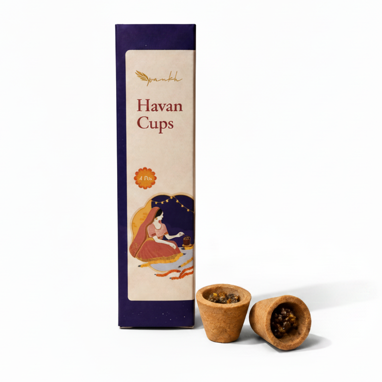 CD652 - Pankh Charcoal Free Havan Cup
