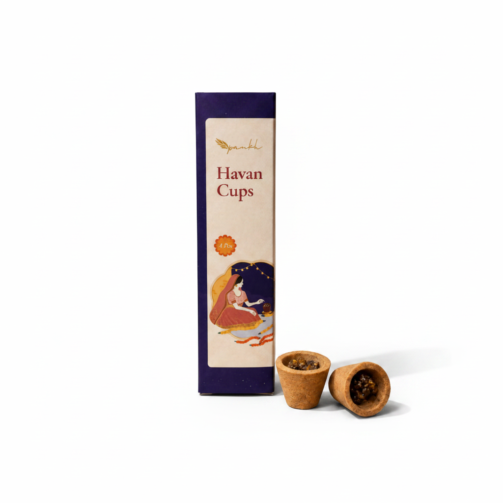 CD652 - Pankh Charcoal Free Havan Cup