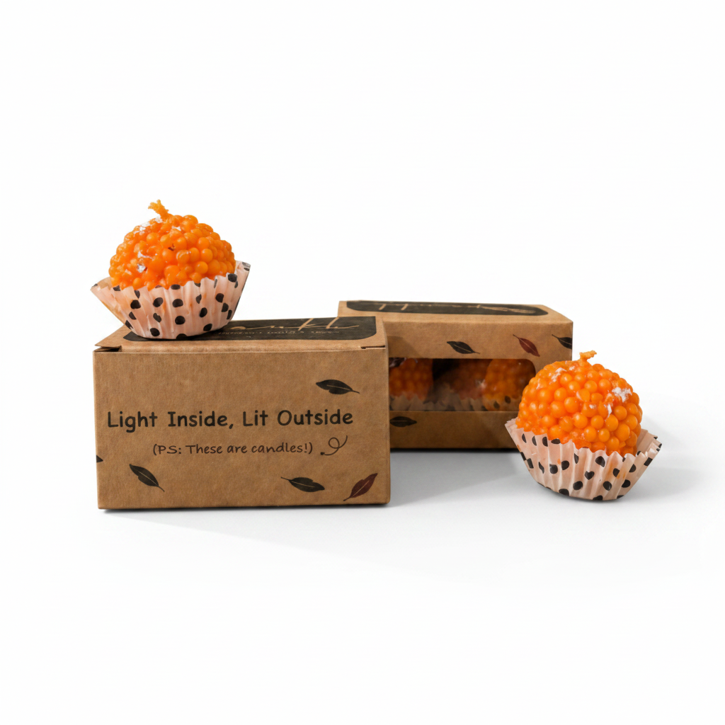 CD653 - Pankh Ladoo Candles