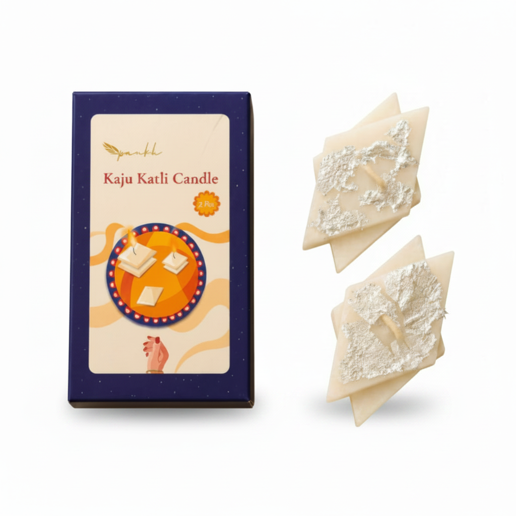 Pankh Kaju Katli Candles