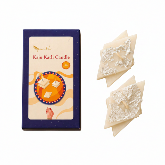 CD654 - Pankh Kaju Katli Candles
