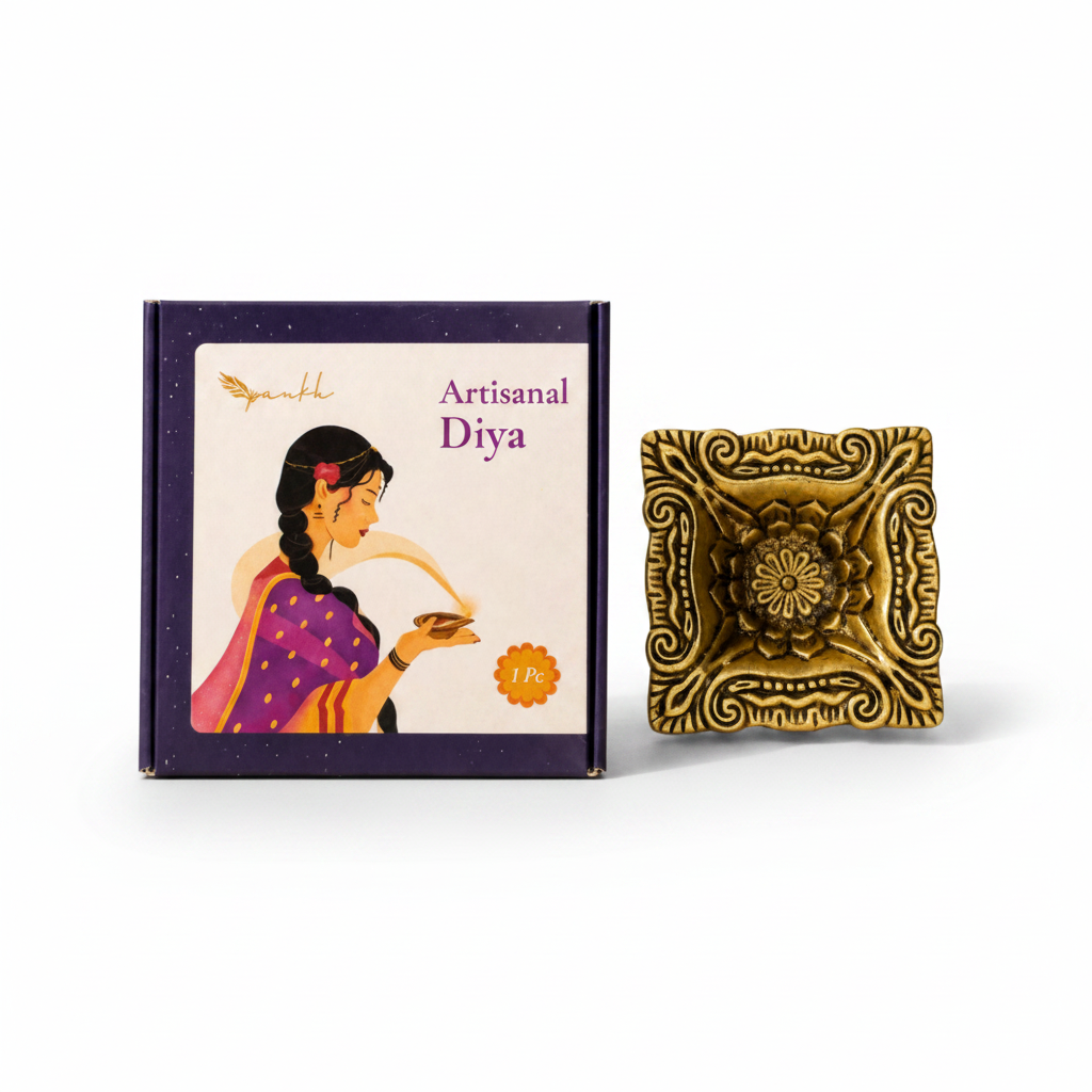 CD657 - Pankh Metal Diya
