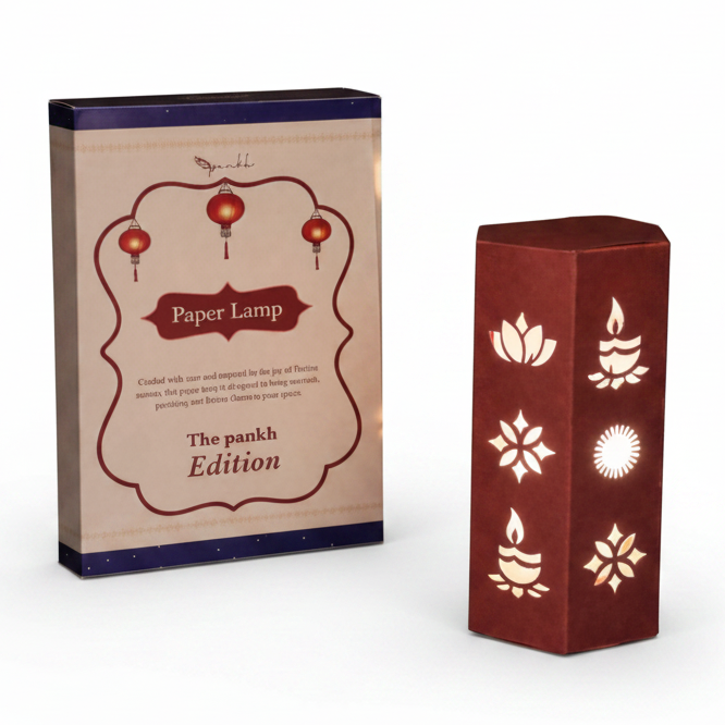 CD663 - Pankh Paper Lamp