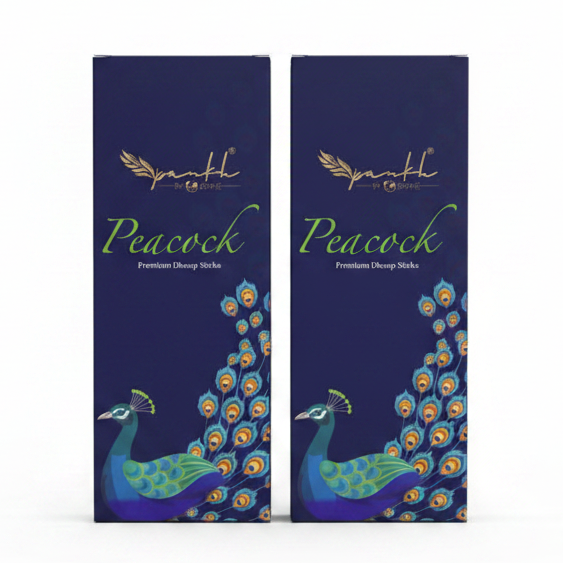 Pankh Peacock Dhoop Sticks