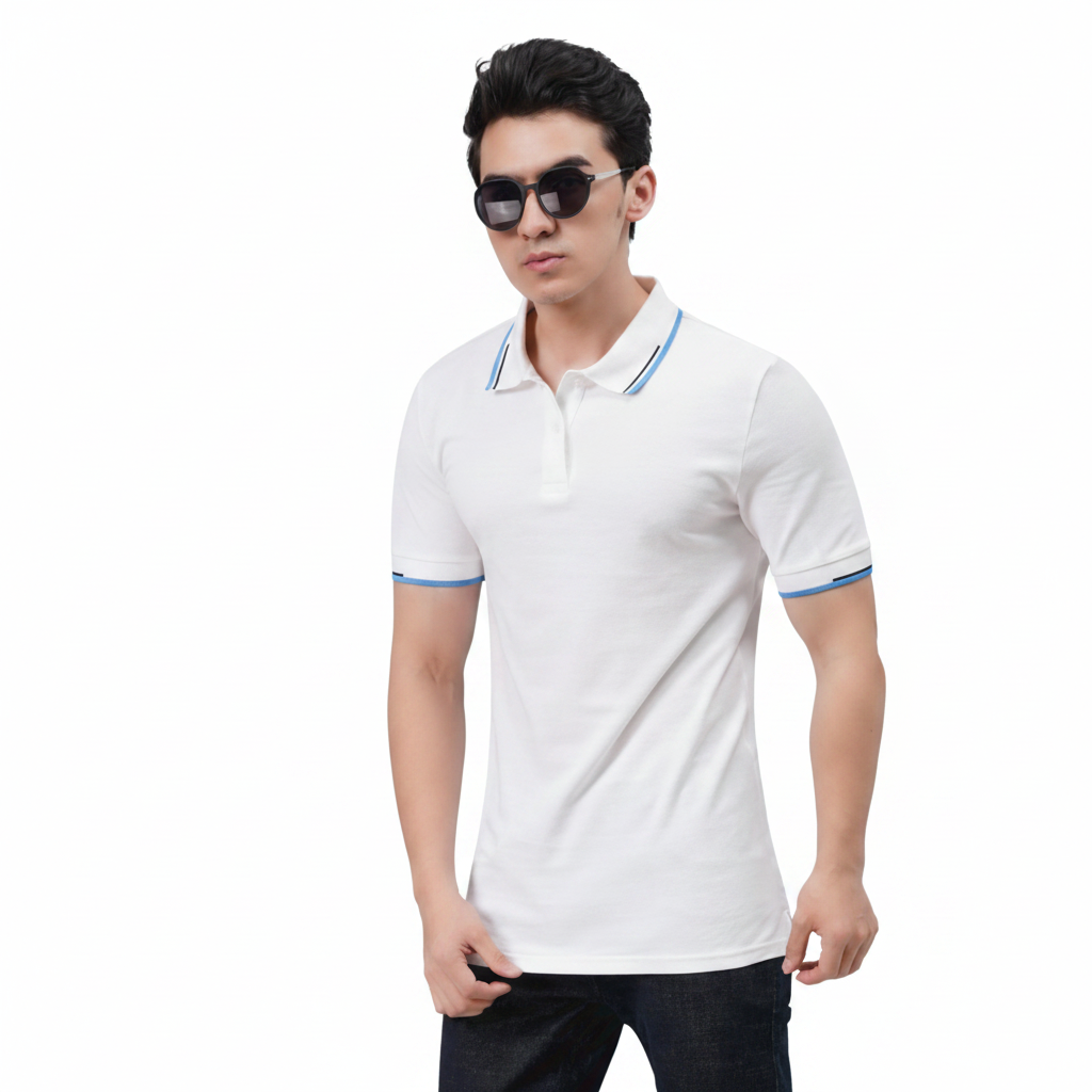BST40- Asics Dual Tipping Polo T-Shirt