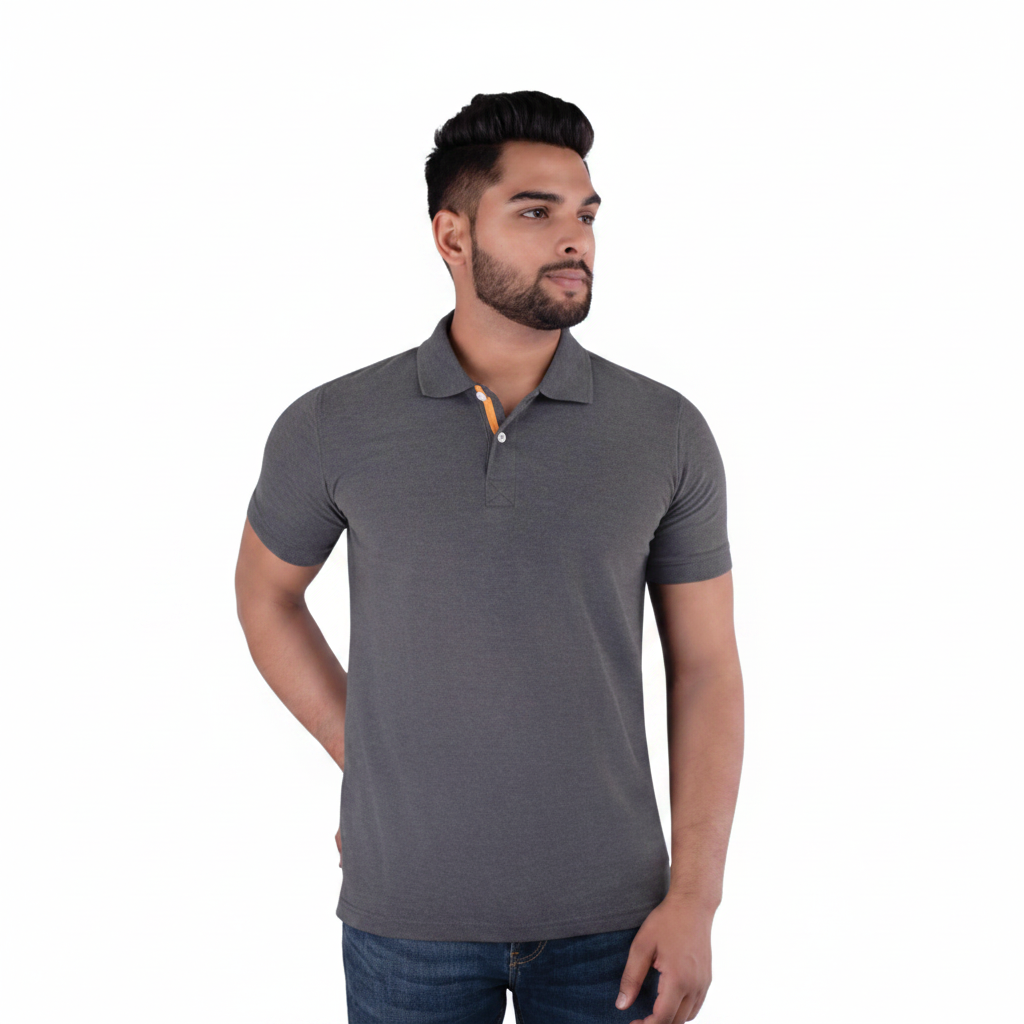 BST44- Benetton Poly Cotton Polo T-Shirt