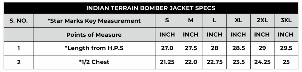 BST107- Indian Terrain Bomber Jacket
