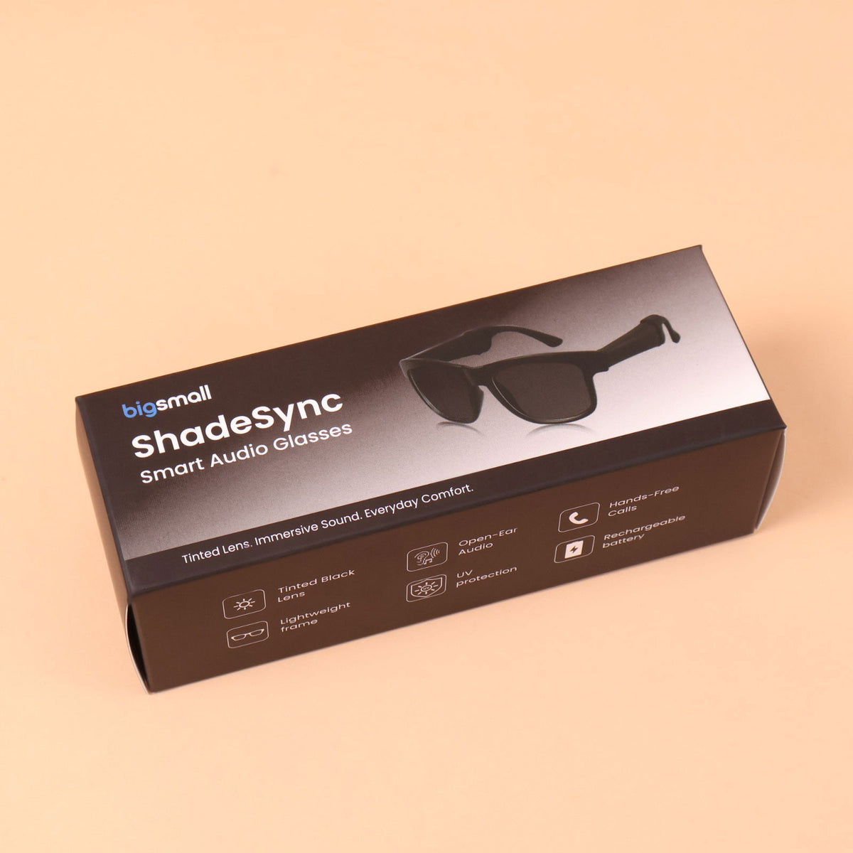 OG54- Bigsmall ShadeSync Audio Bluetooth Smart Sunglasses