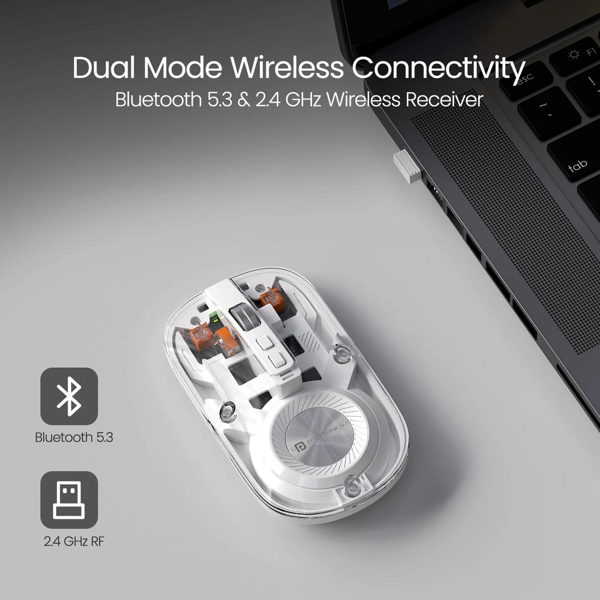ED49- Portronics Toad 8 Wireless Mouse