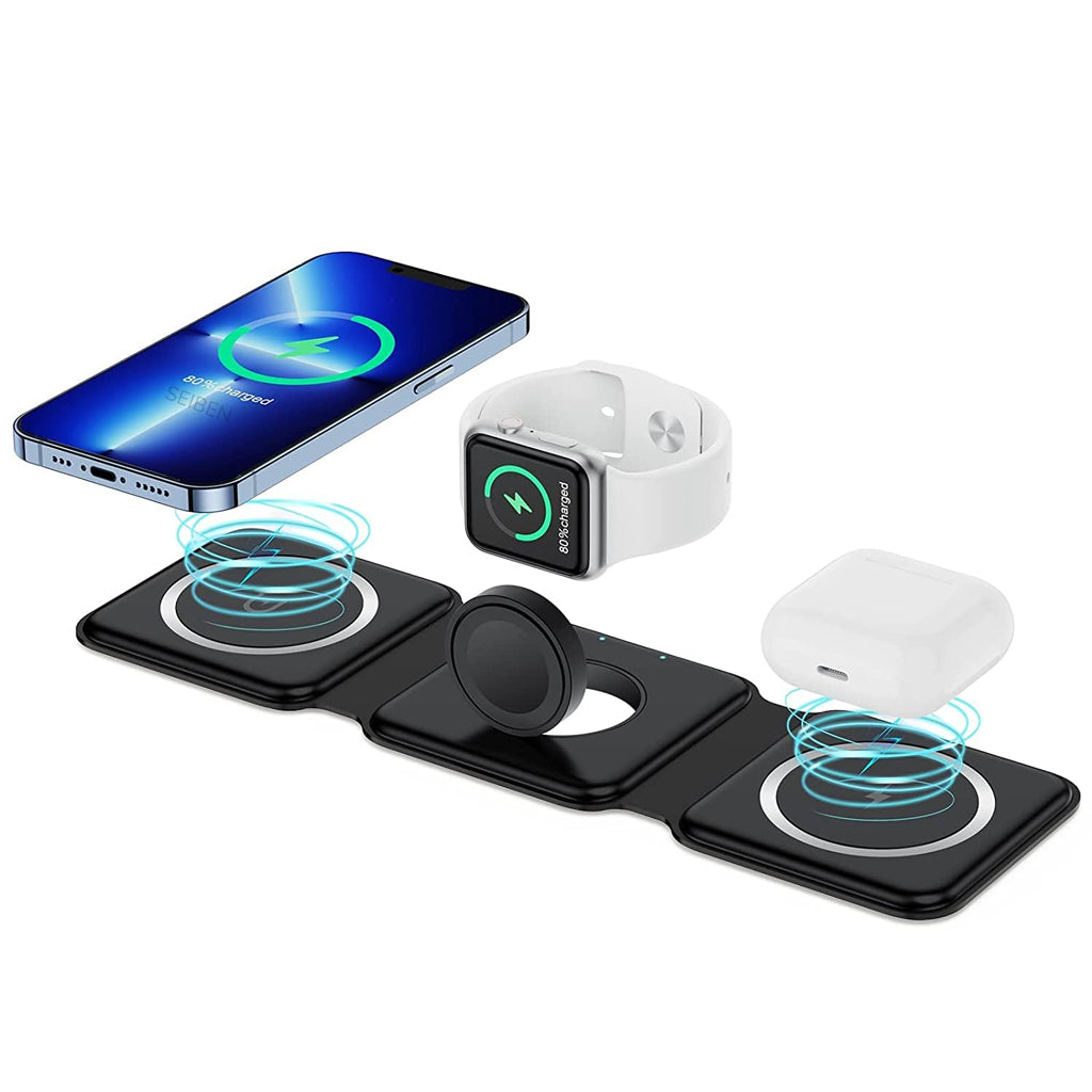 ED105- MagSafe 3-IN-1 Foldable Wireless Charger