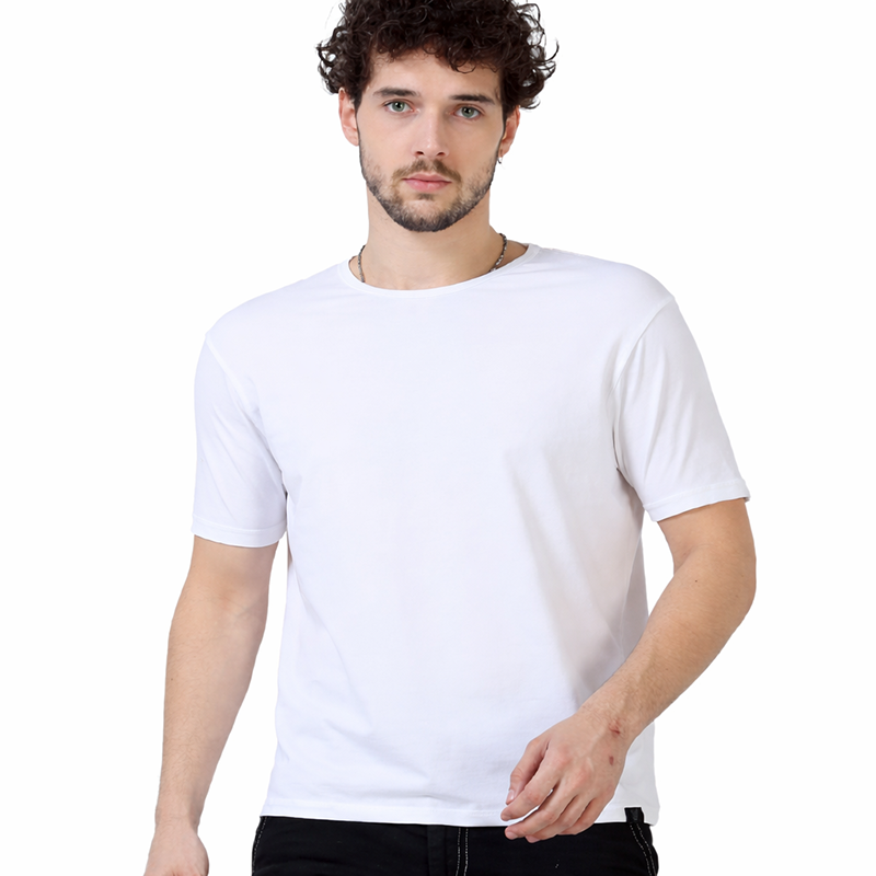 BST27- Rare Rabbit Signature Round Neck T-Shirt