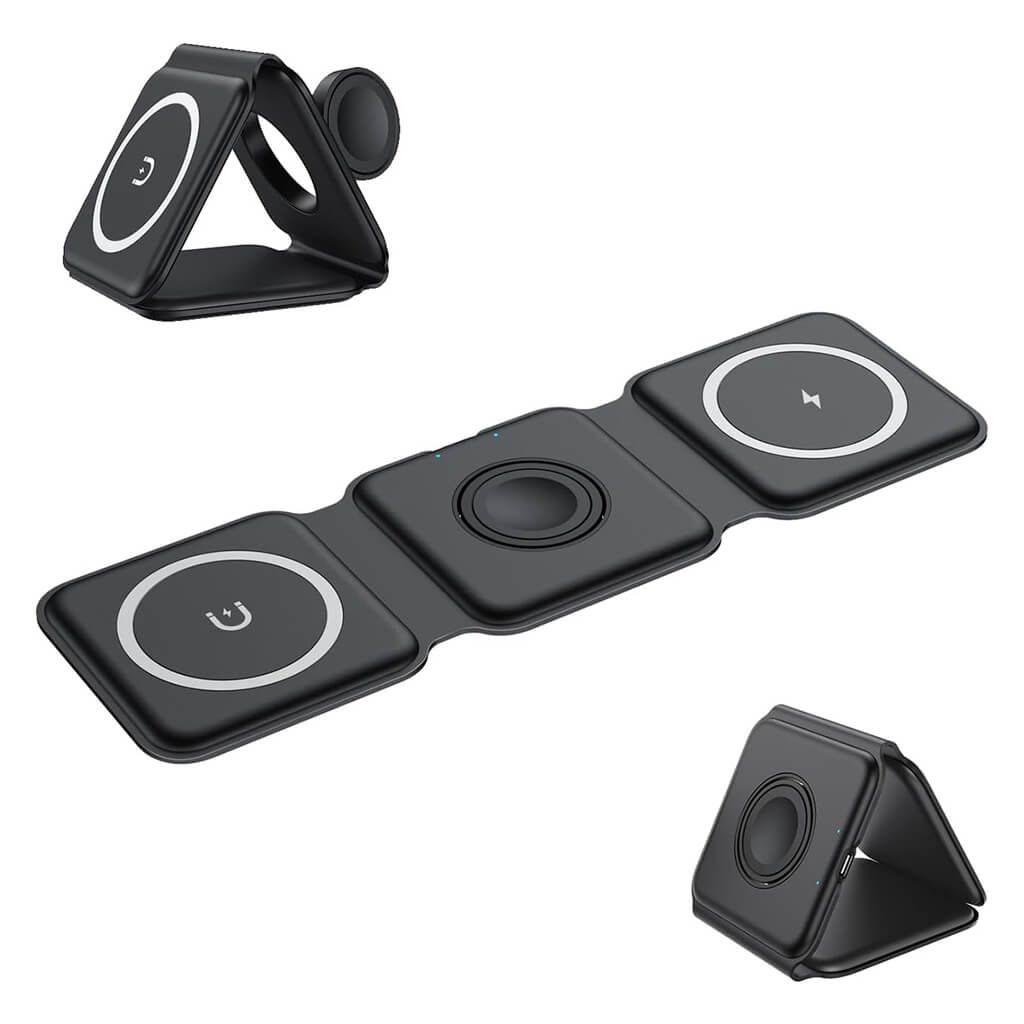 ED105- MagSafe 3-IN-1 Foldable Wireless Charger