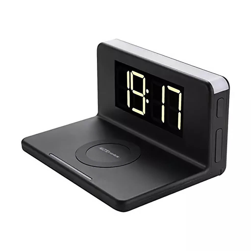 ED02- Wireless Charger With Alarm Clock