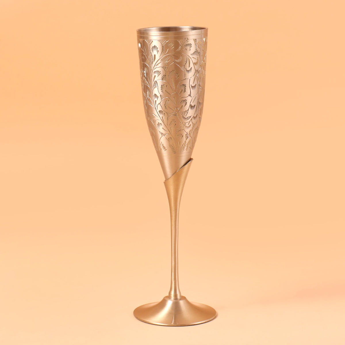 OG23- Brass Wine Glasses (Set of 2)