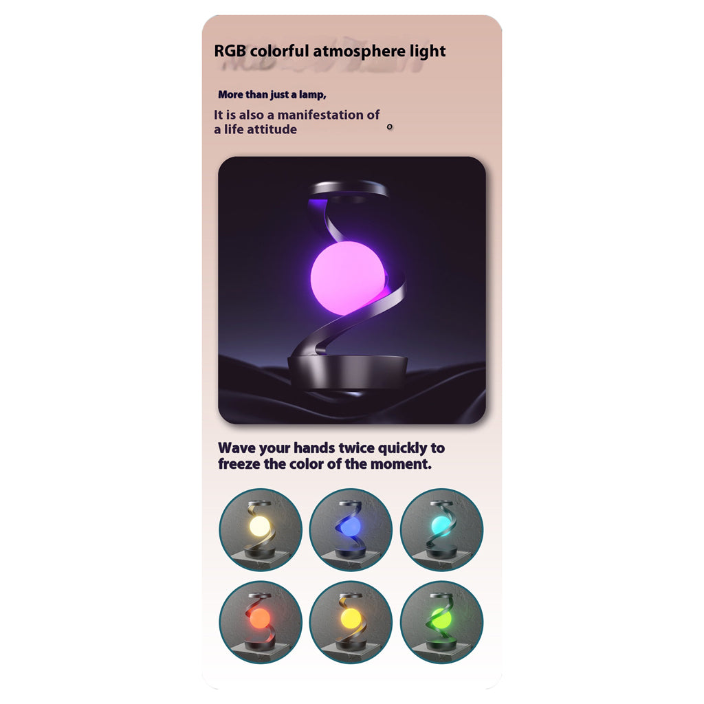 OG12- Leviosa Rotating Suspension Lamp with Wireless Charger