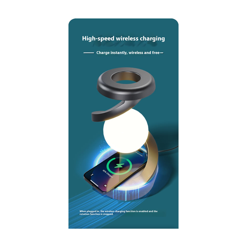 OG12- Leviosa Rotating Suspension Lamp with Wireless Charger