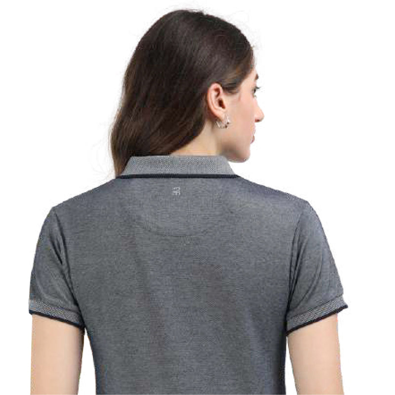 BST26- Rare Rabbit Women's Vintage Charm Polo T-Shirt