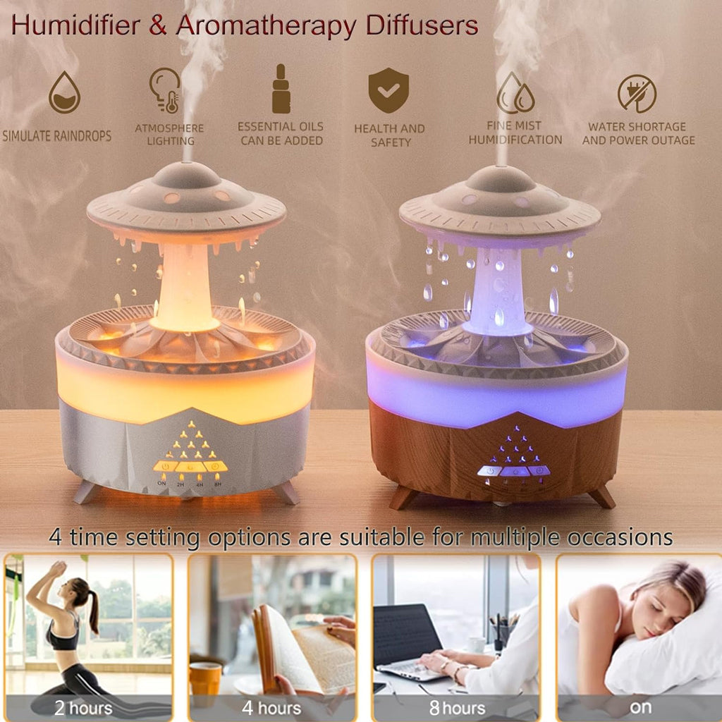 OG18- Bigsmall Raindrop Aromatherapy Humidifier