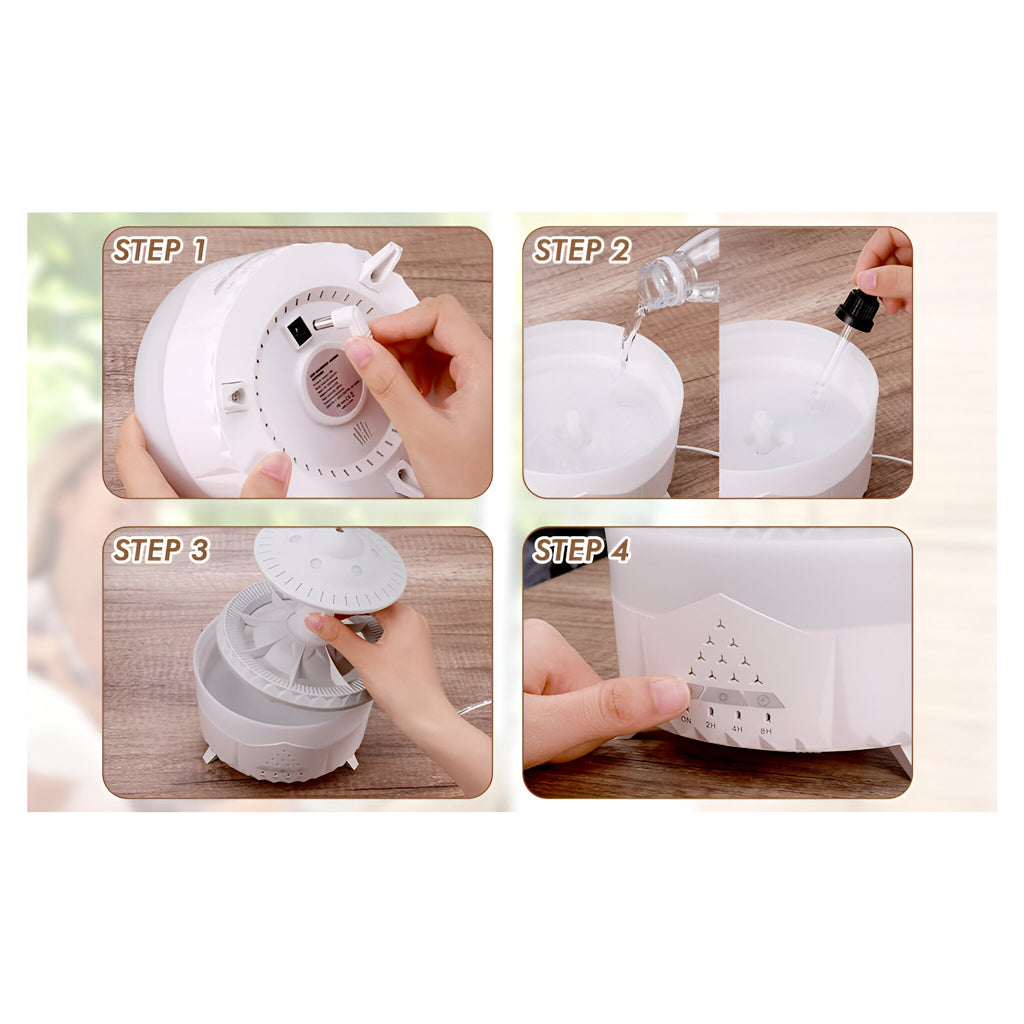 OG18- Bigsmall Raindrop Aromatherapy Humidifier