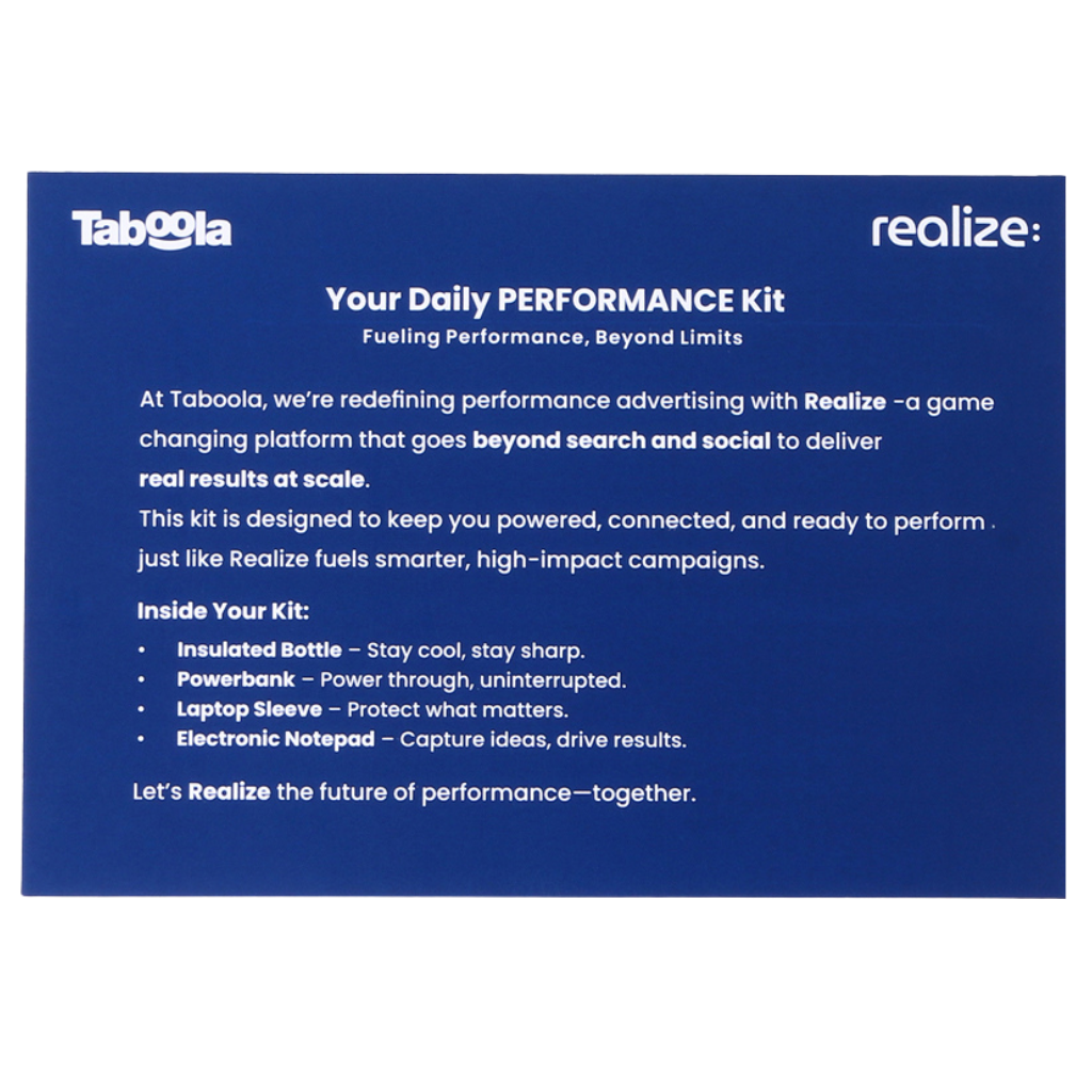CGH17- 4-IN-1 Taboola Performance Kit