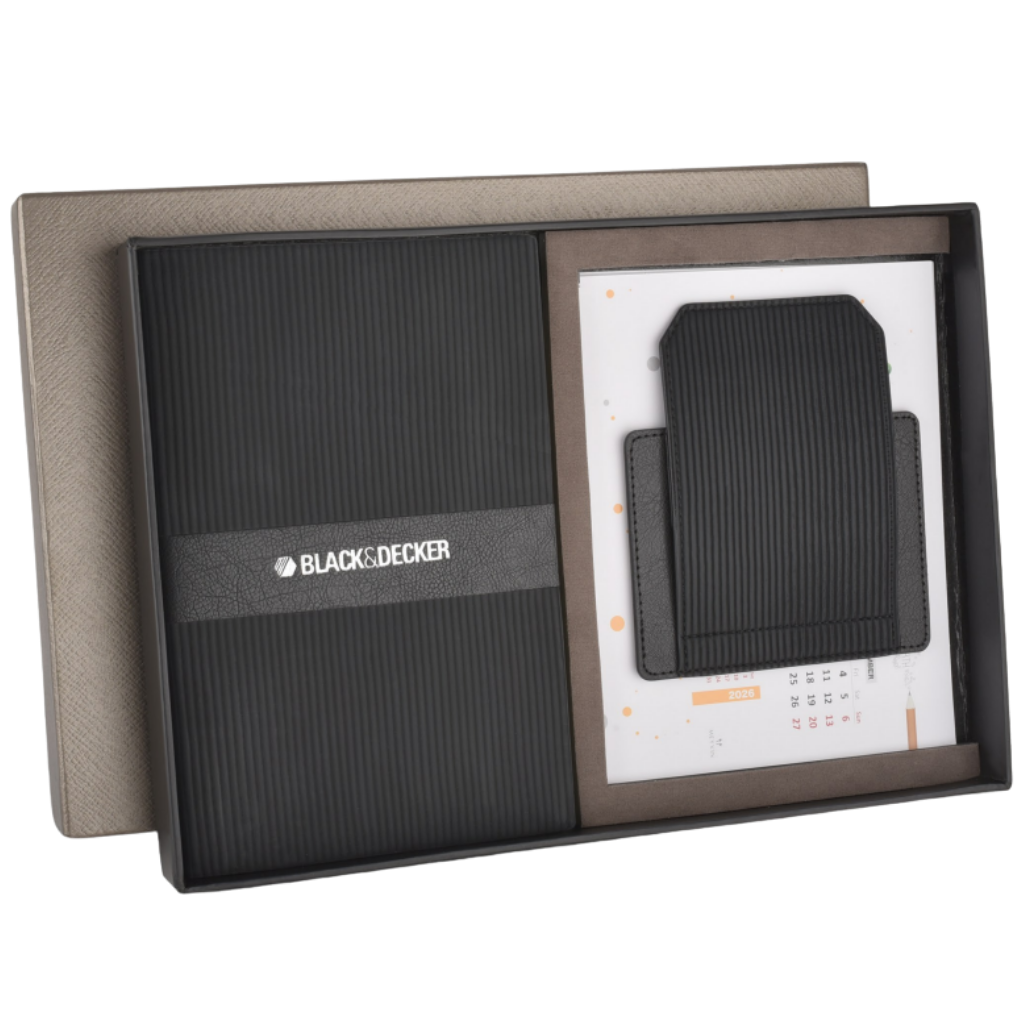 EJK130- Black & Decker 2-IN-1 Gift Set | Diary | Calendar
