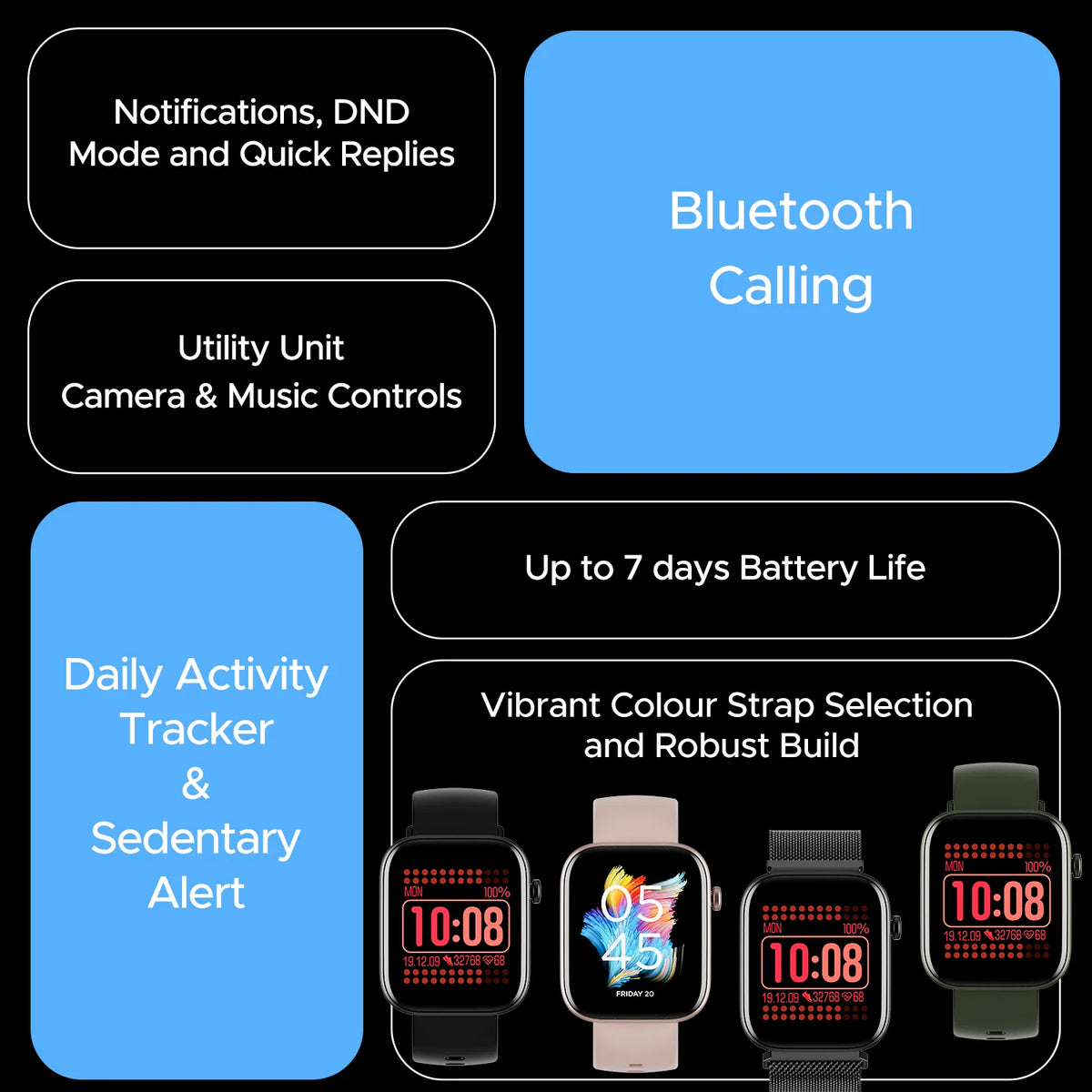 ED199- Boat Wave Astra 3 Smartwatch