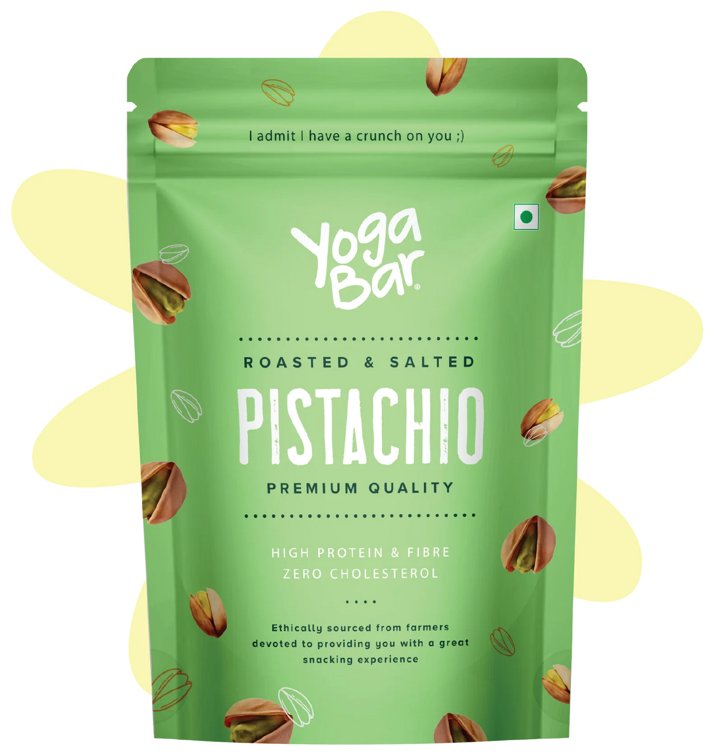 BSE56- Yogabar Roasted Salted Pistachio