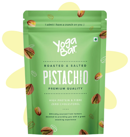 BSE56- Yogabar Roasted Salted Pistachio