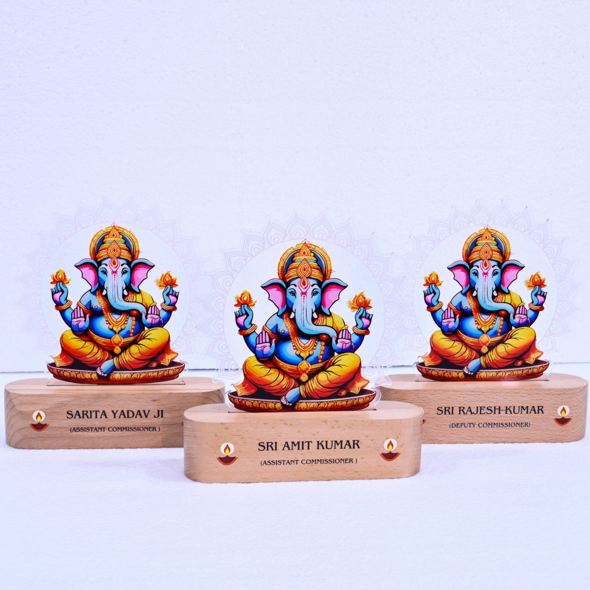 ED129 - LED Ganesha Lamp – Divine Glow with Custom Branding - Image 6