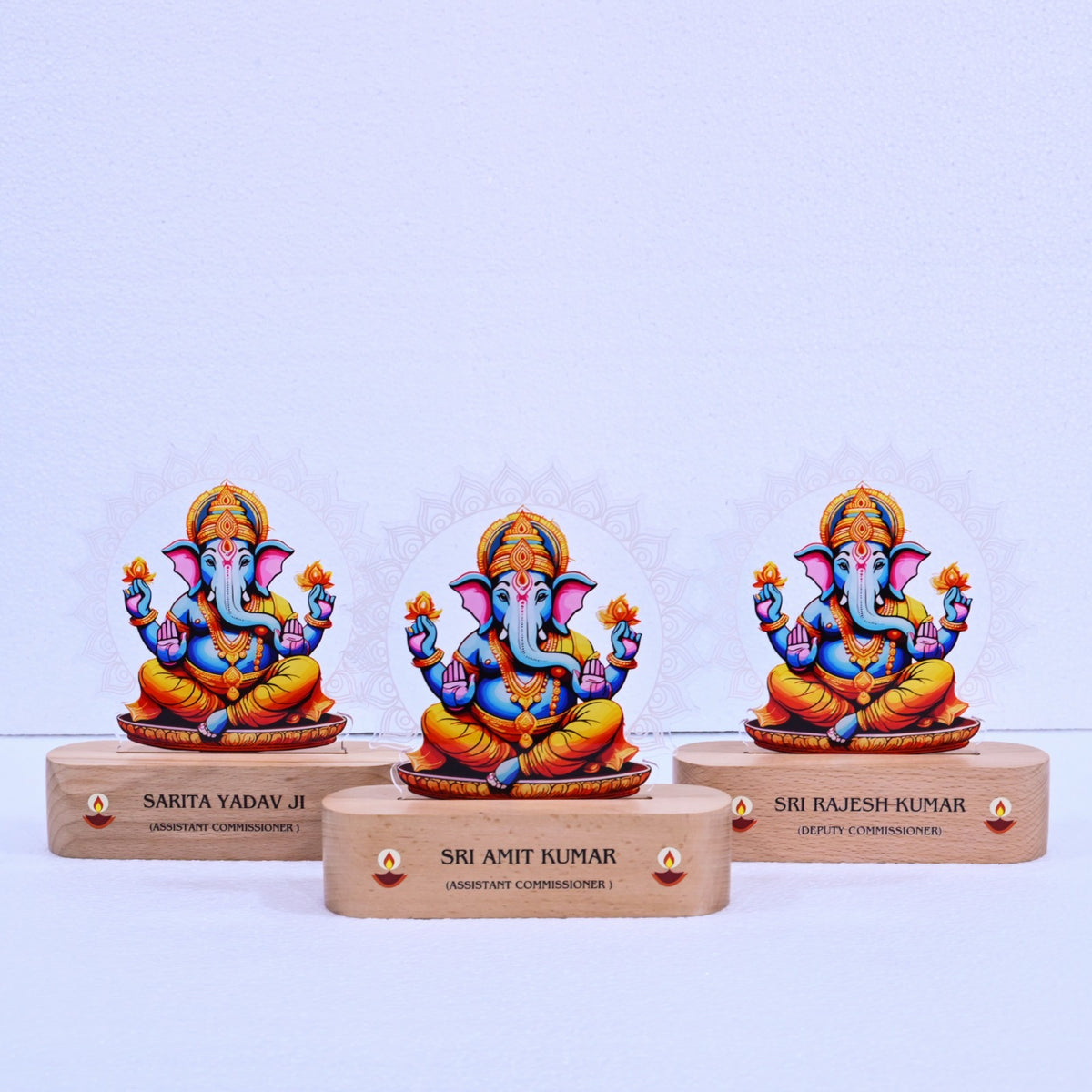ED129 - LED Ganesha Lamp – Divine Glow with Custom Branding - Image 9