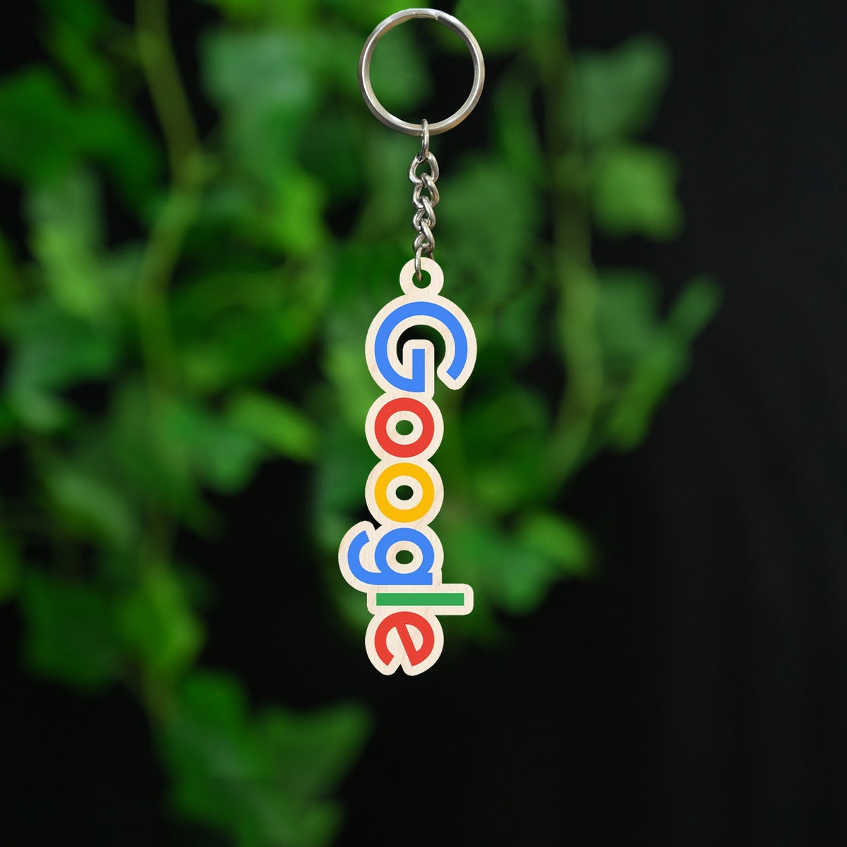 OE127 - Custom Laser-Cut Logo Keychains – Wooden or Acrylic