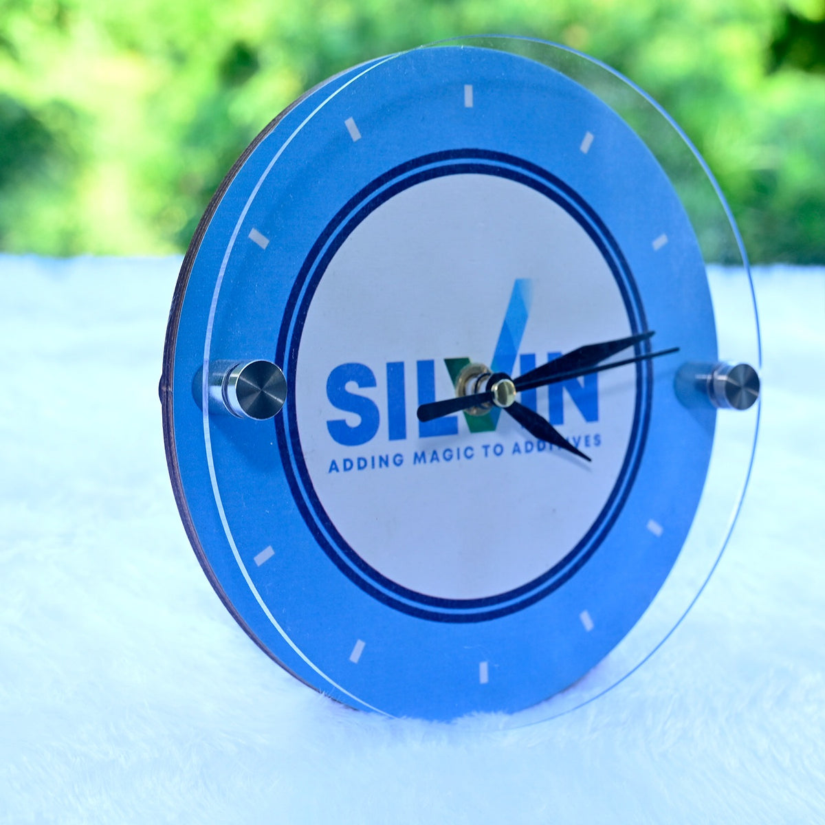 OE119 - Customised Wooden Table Clock – Bulk Corporate Gifts - Image 3