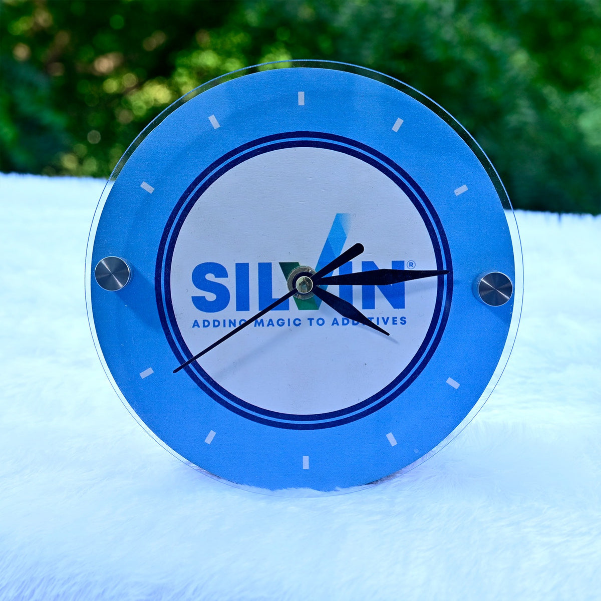 OE119 - Customised Wooden Table Clock – Bulk Corporate Gifts