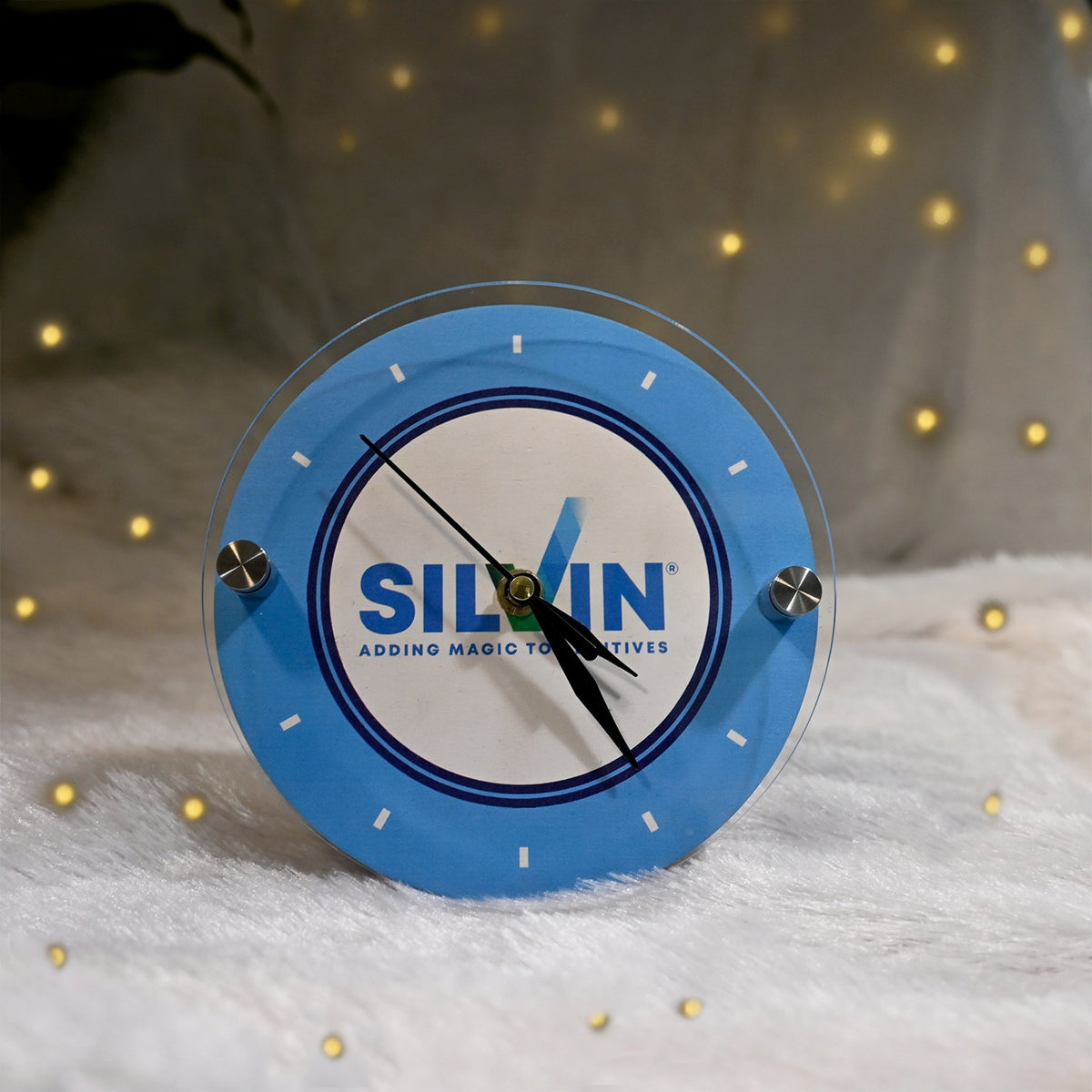 OE119 - Customised Wooden Table Clock – Bulk Corporate Gifts - Image 2
